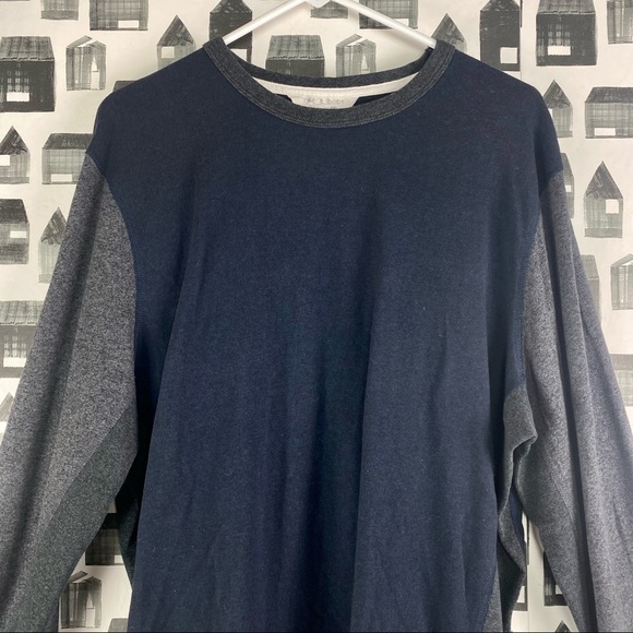 Ray & Bone Men’s Long Sleeve 2 Toned Shirt - Picture 3 of 6